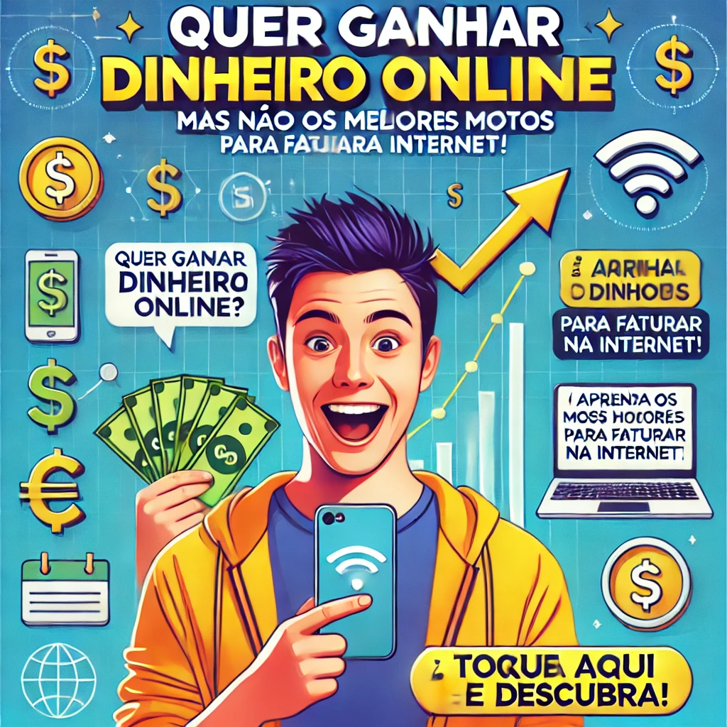 Você Não Consegue Ganhar Dinheiro na Internet? Veja 5 Soluções Você Não Consegue Ganhar Dinheiro na Internet? Veja 5 Soluções