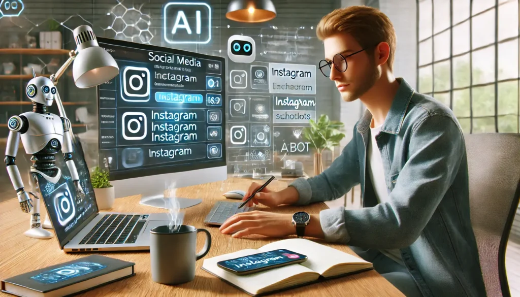 Automatizar Instagram com IA como ganhar tempo e engajamento