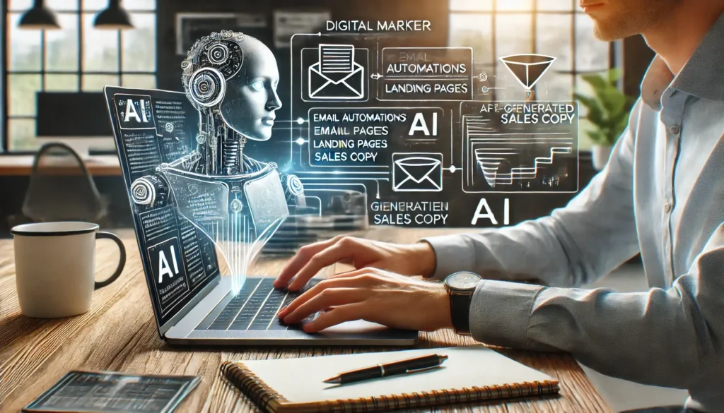 IA para copywriting e funis venda mais com automação em 2025