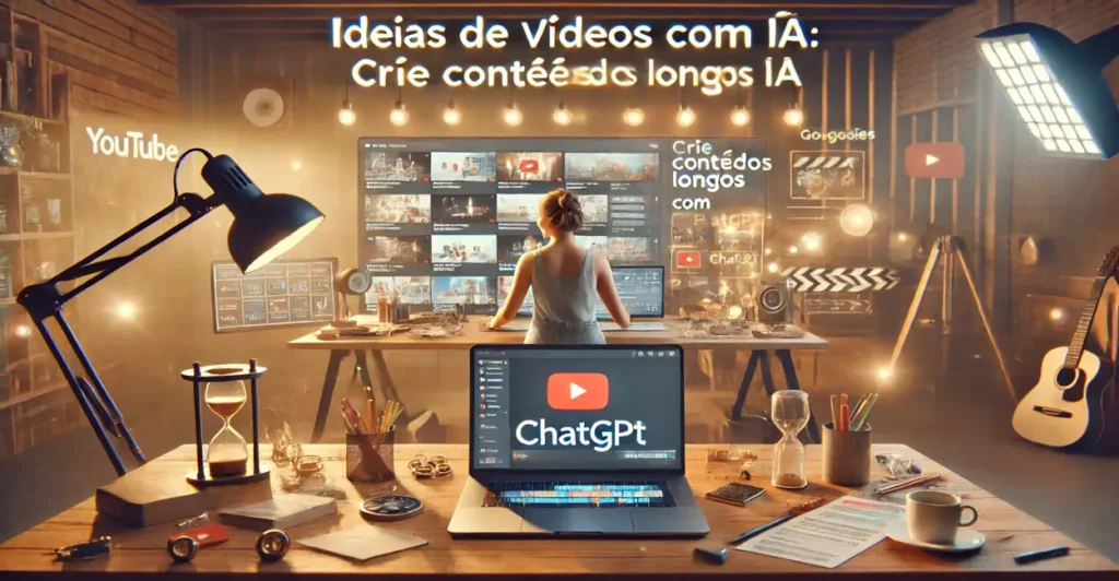 Ideias de vídeos com IA: crie conteúdos longos com ChatGPT Ideias de vídeos com IA crie conteúdos longos com ChatGPT