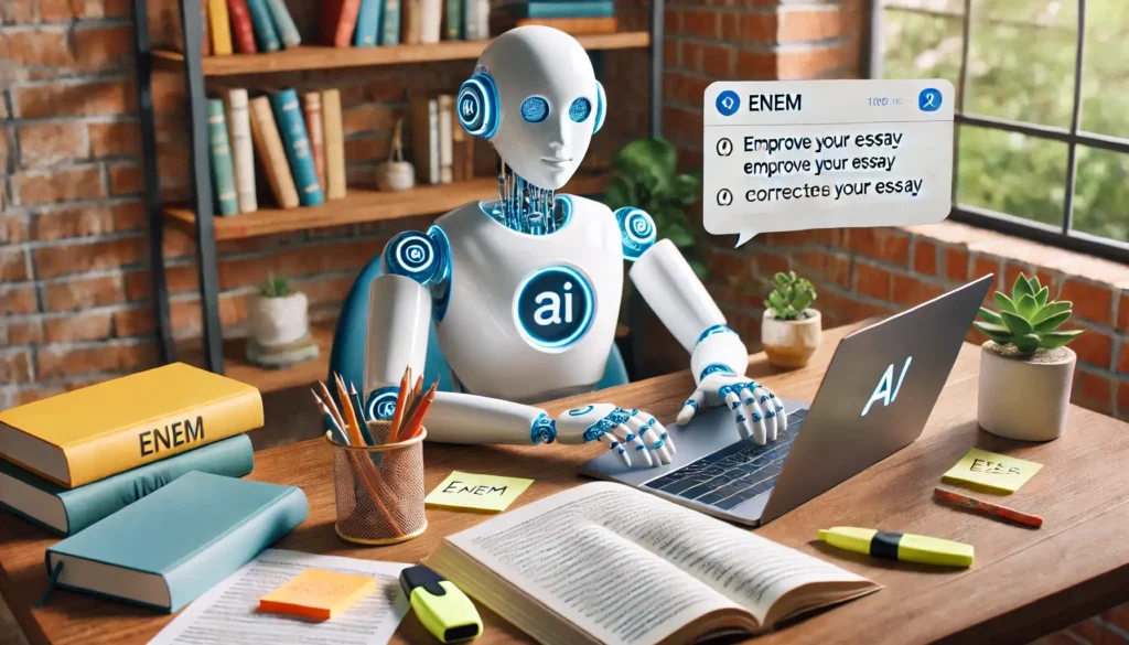 Redação do ENEM com ajuda de IA como treinar e melhorar em 2025
