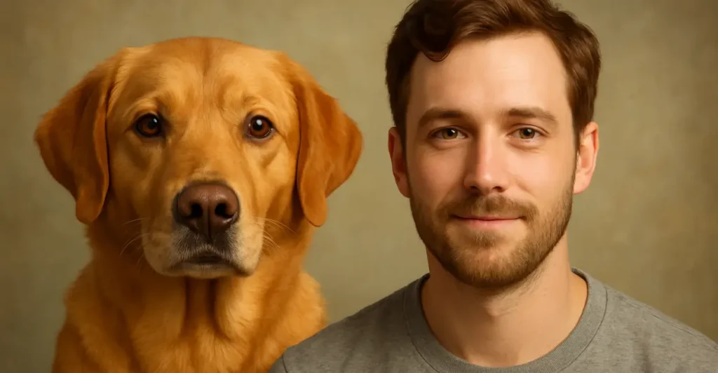 Transformar cachorro em humano