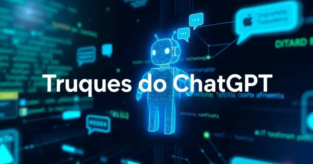 Truques do ChatGPT: 5 dicas que você ainda não conhece truques-do-chatgpt