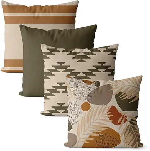 18 Almofadas de Crochê que Trazem Aconchego Instantâneo à Sua Casa Variedade de almofadas Amazon