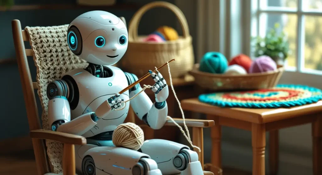 Já pensou a Inteligência Artificial fazendo crochê? Inteligência Artificial fazendo crochê