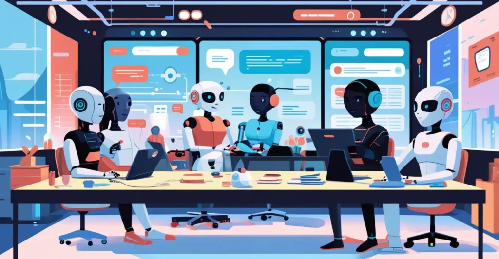 Chat Haus: o coworking de IAs que trabalham juntas como humanos coworking de IAs