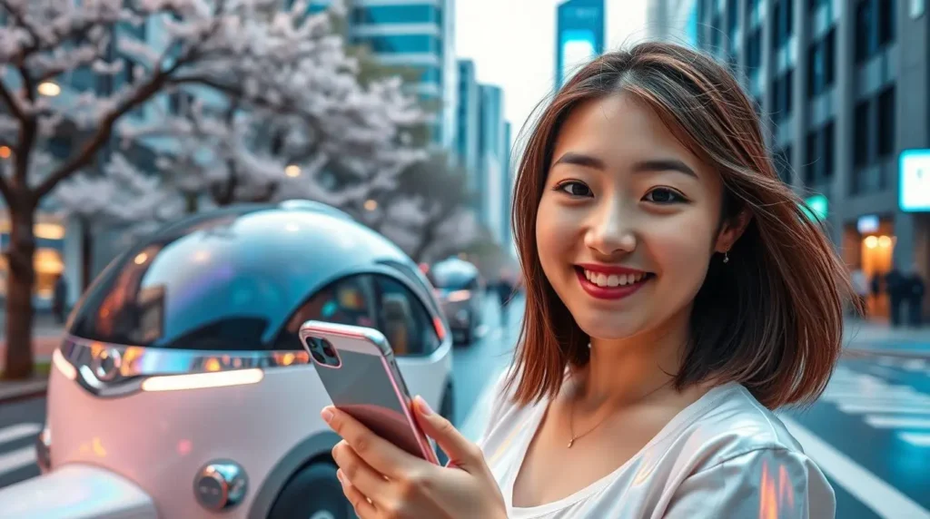 veículo de transporte esférico japonês