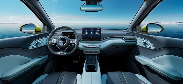 Imagens revelam interior do futuro kei car elétrico da BYD para o mercado japonês kei car elétrico da BYD