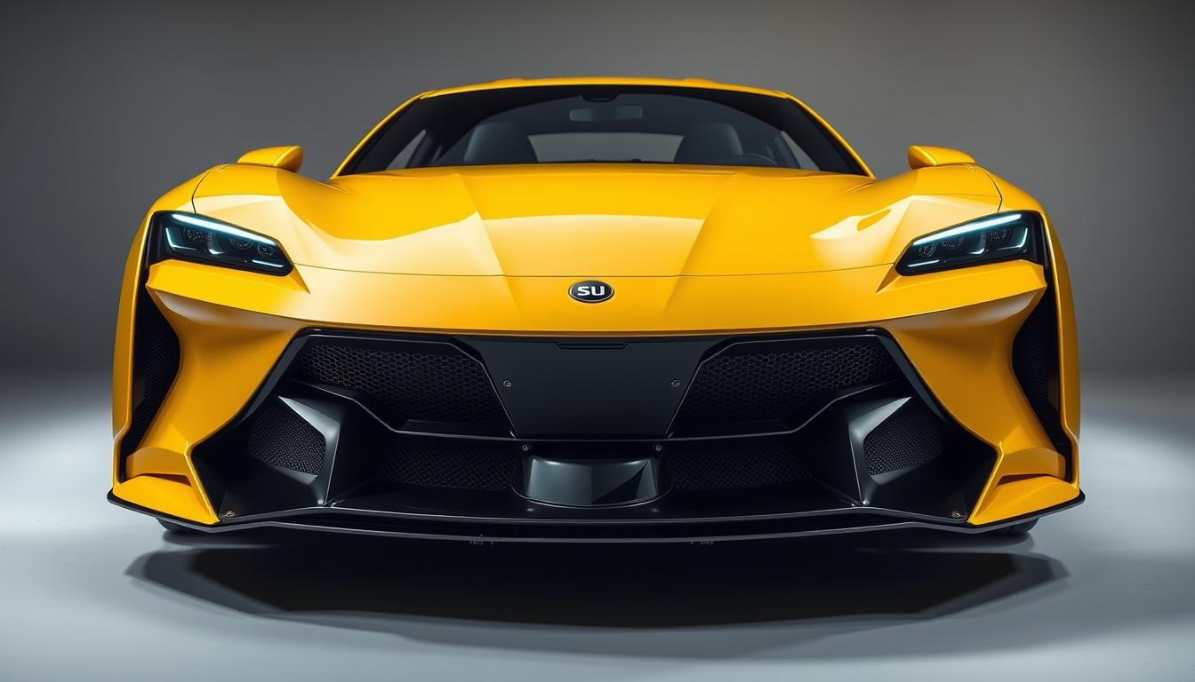 Supercarro da Xiaomi Impressiona Ferrari e Pode Inspirar Novos Modelos Xiaomi SU7 Ultra em exibição com detalhes aerodinâmicos visíveis