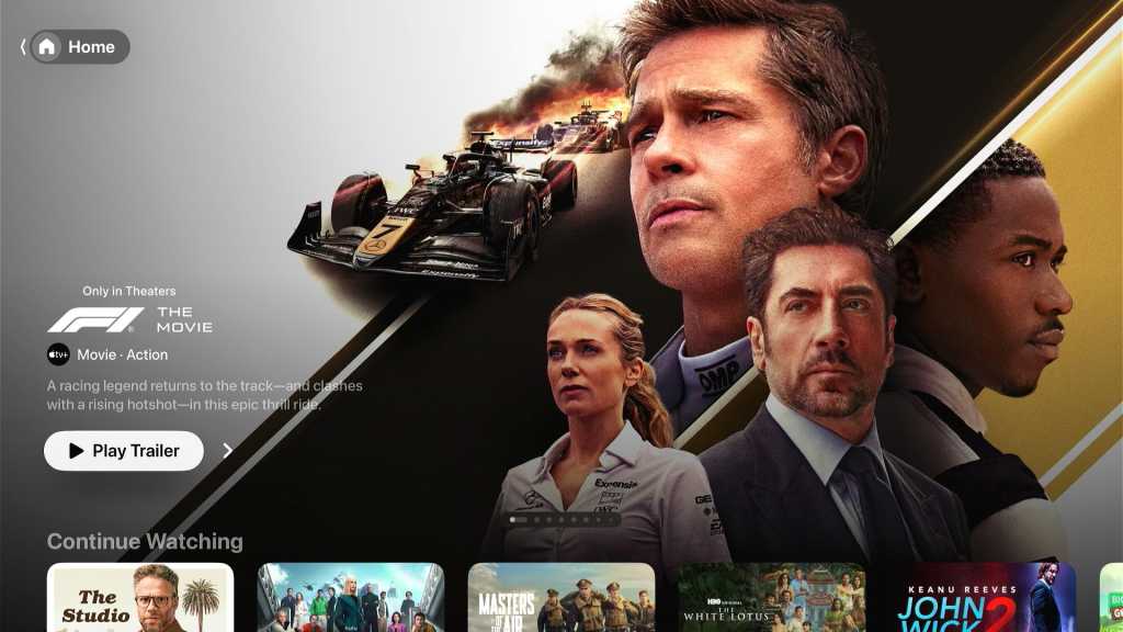 Apple TV testa tvOS 26 com novo visual Liquid Glass e melhorias em perfis Apple TV testa tvOS 26 com novo visual Liquid Glass e melhorias em perfis - Imagem do artigo original