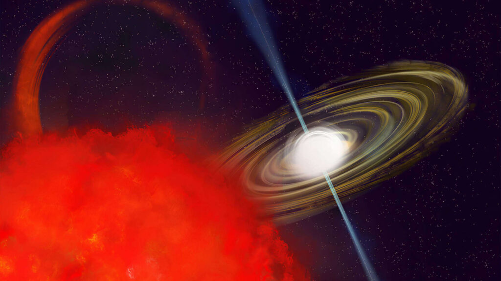 Objeto cósmico raro acelera rotação e intriga astrónomos