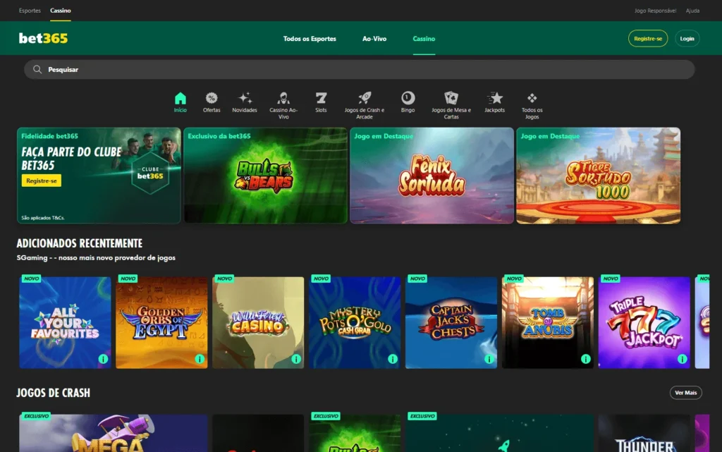 Cassino Bet365 oferece variedade de jogos e transações via PIX para apostadores no Brasil Cassino Bet365 oferece variedade de jogos e transações via PIX para apostadores no Brasil