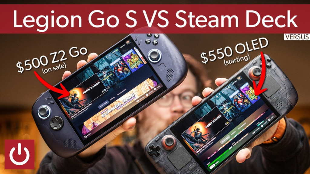 Lenovo Legion Go S desafia Steam Deck OLED com até 40 % mais desempenho Lenovo Legion Go S desafia Steam Deck OLED com até 40 % mais desempenho