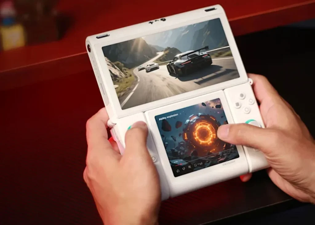 One-Netbook lança OneXSugar com dois ecrãs e comandos destacáveis One-Netbook lança OneXSugar com dois ecrãs e comandos destacáveis