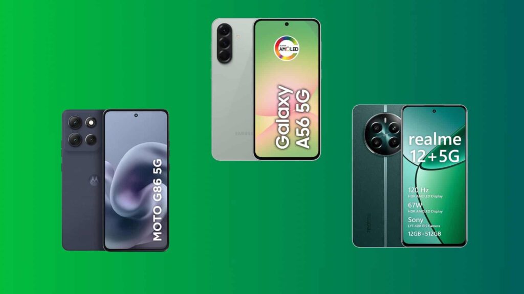 8 smartphones intermédios de 2025 que combinam 5G, ecrã rápido e bateria duradoura 8 smartphones intermédios de 2025 que combinam 5G, ecrã rápido e bateria duradoura