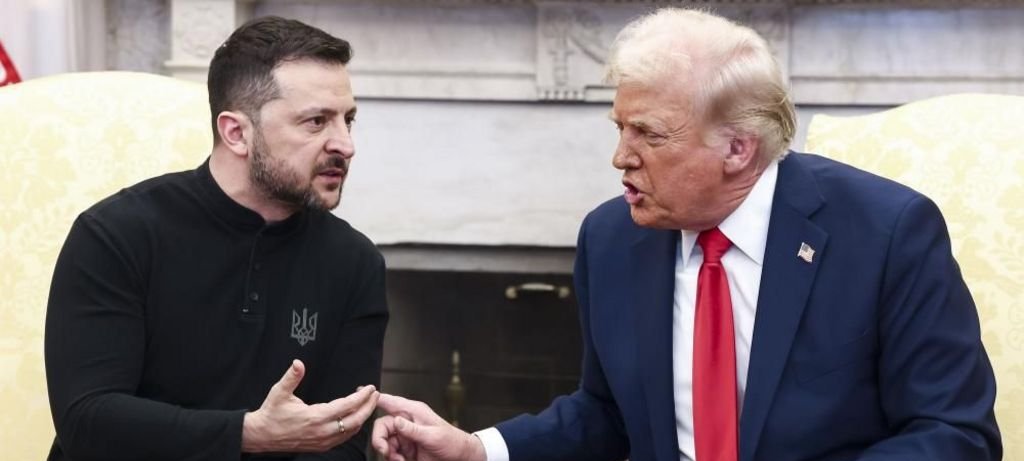 Trump veta entrada da Ucrânia na Otan em acordo de paz Trump veta entrada da Ucrânia na Otan em acordo de paz