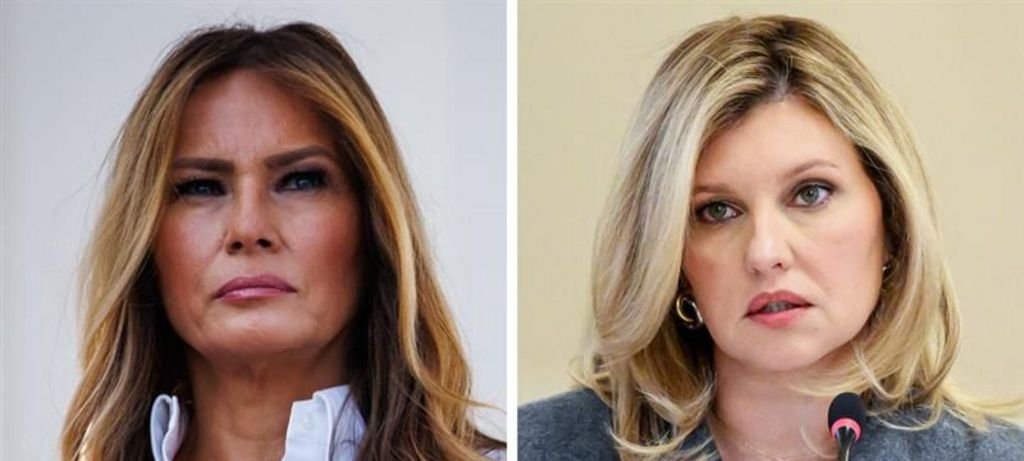 Carta de Olena Zelenska a Melania Trump destaca crianças Carta de Olena Zelenska a Melania Trump destaca crianças