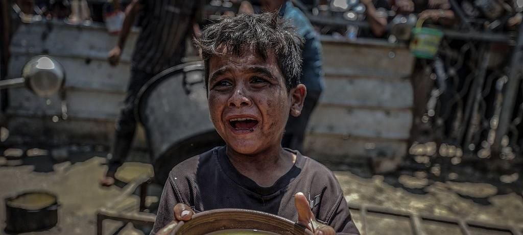 Fome em Gaza afeta mais de meio milhão, alerta ONU Fome em Gaza afeta mais de meio milhão, alerta ONU