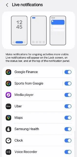 Notificações ao vivo da Uber chegam à One UI 8 para Galaxy Notificações ao vivo da Uber chegam à One UI 8 para Galaxy