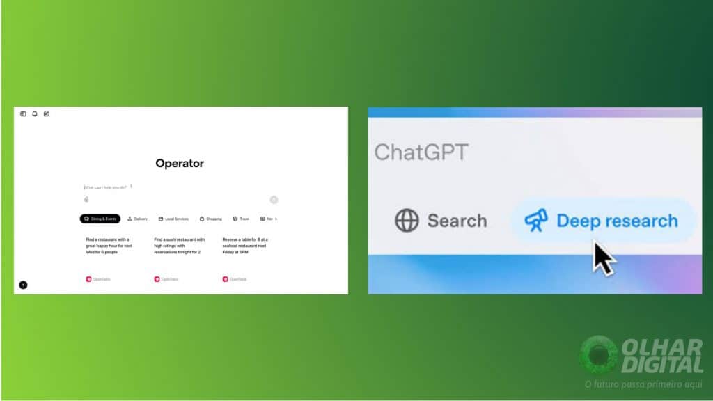 ChatGPT recebe modo agente que automatiza tarefas de ponta a ponta ChatGPT recebe modo agente que automatiza tarefas de ponta a ponta - Imagem do artigo original