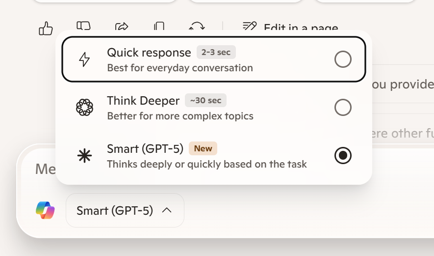 Microsoft integra GPT-5 no Copilot e promete maior segurança e desempenho Microsoft integra GPT-5 no Copilot e promete maior segurança e desempenho - Imagem do artigo original