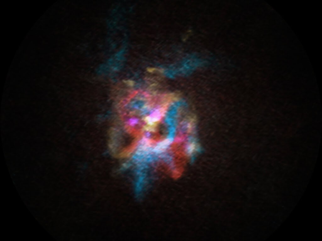 Estrela gigante DFK 52 expulsa nuvem recorde de gás e intriga cientistas Estrela gigante DFK 52 expulsa nuvem recorde de gás e intriga cientistas - Imagem do artigo original