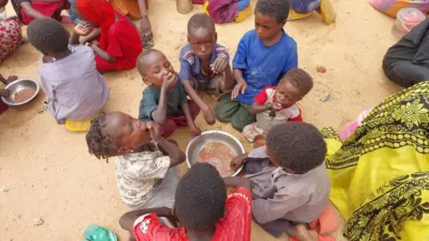 Bloqueio em El-Fasher condena crianças à fome e trava ajuda humanitária Bloqueio em El-Fasher condena crianças à fome e trava ajuda humanitária - Imagem do artigo original