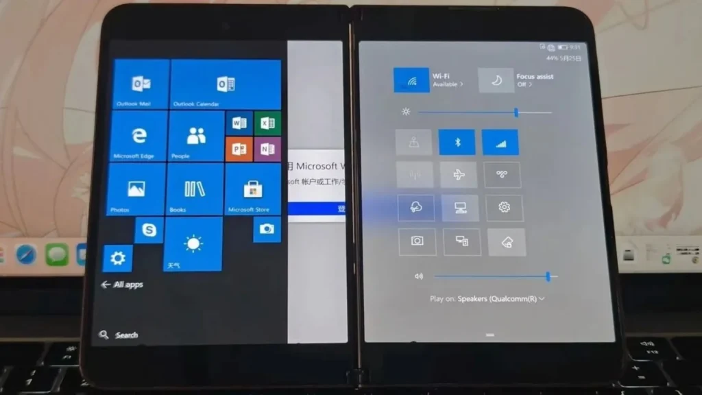 Protótipo Andromeda revela o Windows Phone de duas telas que a Microsoft cancelou Protótipo Andromeda revela o Windows Phone de duas telas que a Microsoft cancelou
