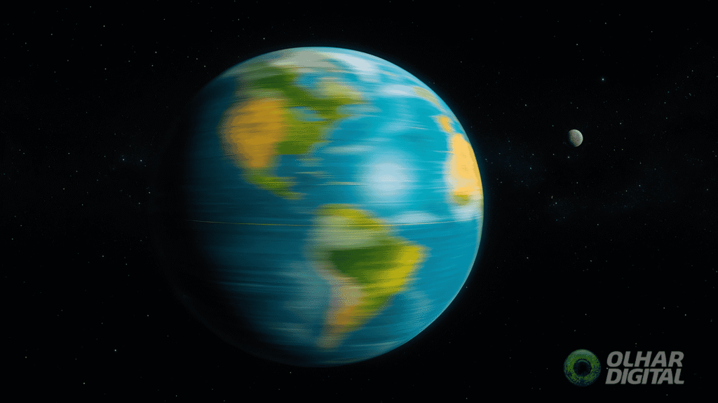 Rotação da Terra acelera e encurta dia de 5 de agosto de 2025 em 1,5 ms Rotação da Terra acelera e encurta dia de 5 de agosto de 2025 em 1,5 ms