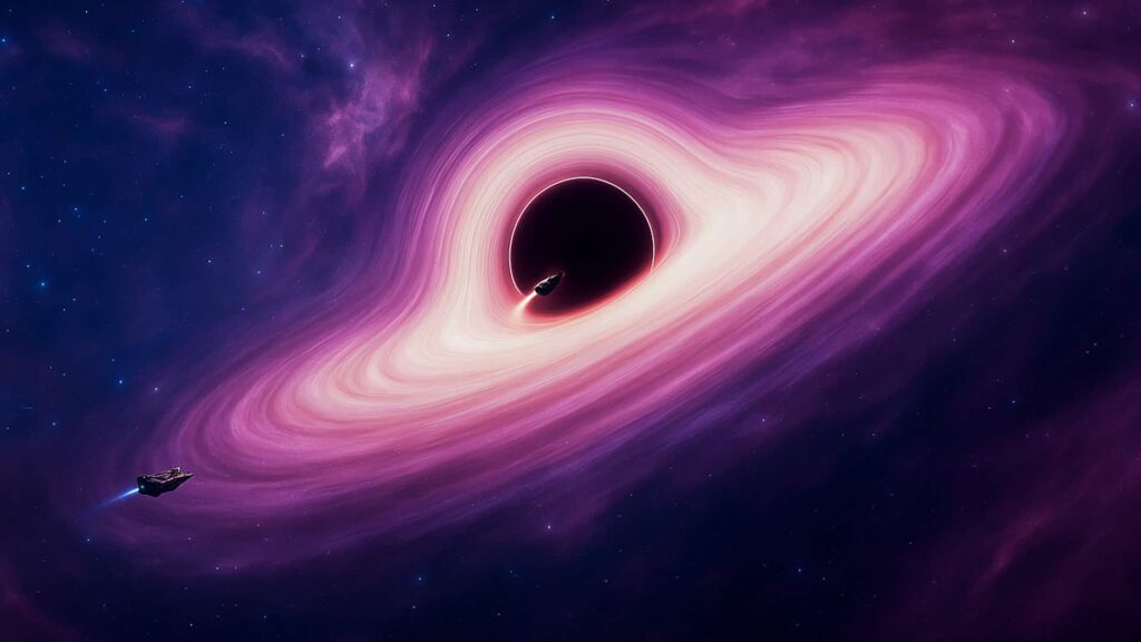 Nanonaves a laser podem validar teoria de Einstein junto a buraco negro próximo Nanonaves a laser podem validar teoria de Einstein junto a buraco negro próximo