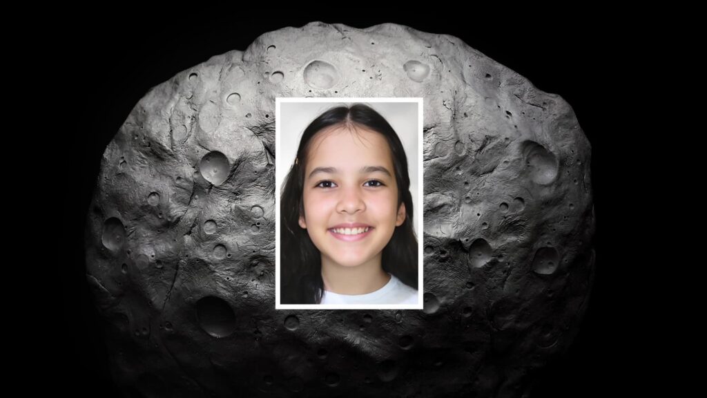 Asteroide 292352 ganha nome de jovem astrónoma brasileira de 12 anos Asteroide 292352 ganha nome de jovem astrónoma brasileira de 12 anos