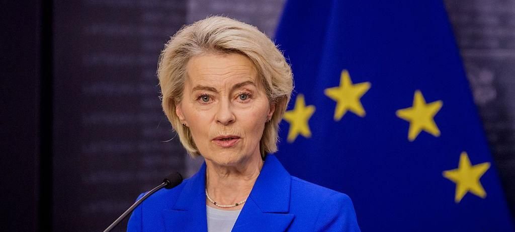 Interferência no GPS obriga avião de von der Leyen a aterrar com mapas de papel Interferência no GPS obriga avião de von der Leyen a aterrar com mapas de papel