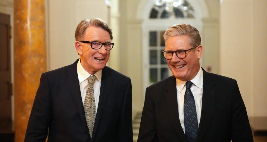 Peter Mandelson é demitido por ligação com Epstein Peter Mandelson é demitido por ligação com Epstein