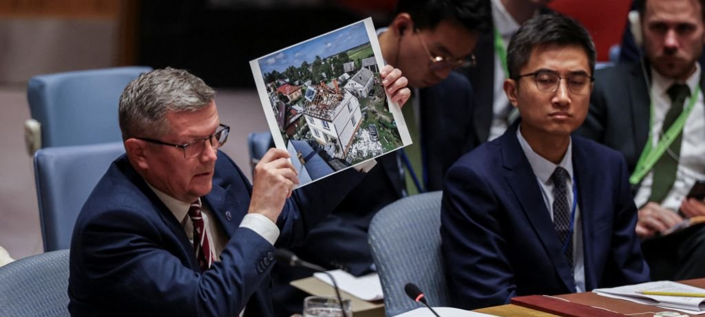 Otan reforça fronteira leste após incursão de drones russos Otan reforça fronteira leste após incursão de drones russos