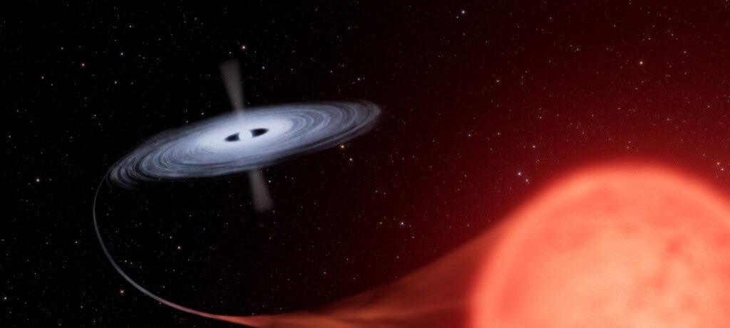 Pequenos buracos negros engolem matéria de forma caótica Pequenos buracos negros engolem matéria de forma caótica