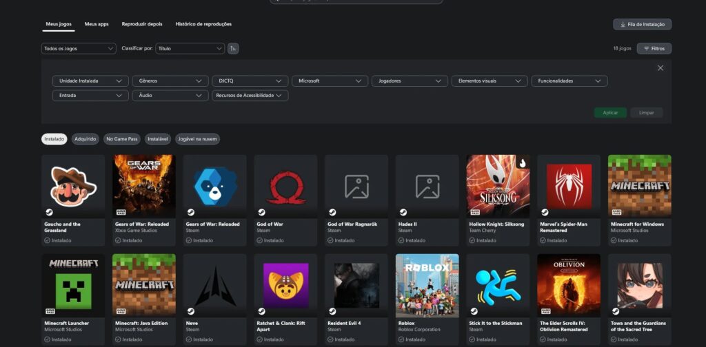 Integração Steam e Xbox: use a nova biblioteca unificada Integração Steam e Xbox: use a nova biblioteca unificada