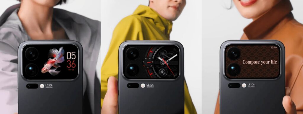 Xiaomi 17 Pro estreia tela traseira personalizável colorida