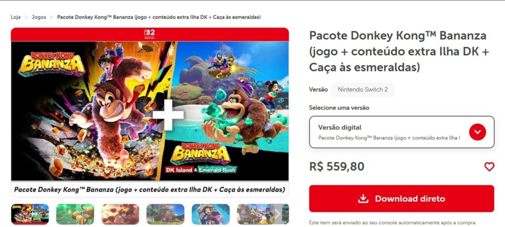 Nintendo reduzir preços no Brasil: fãs lançam campanha