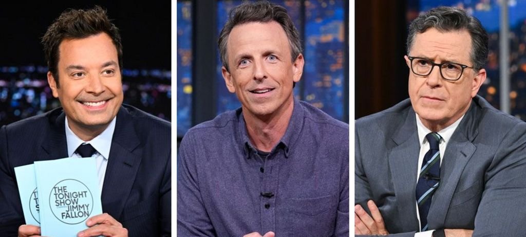 Suspensão de Jimmy Kimmel une apresentadores e desafia Trump Suspensão de Jimmy Kimmel une apresentadores e desafia Trump