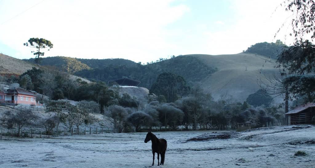 Frente fria leva frio atípico ao Centro-Sul nesta semana Frente fria leva frio atípico ao Centro-Sul nesta semana