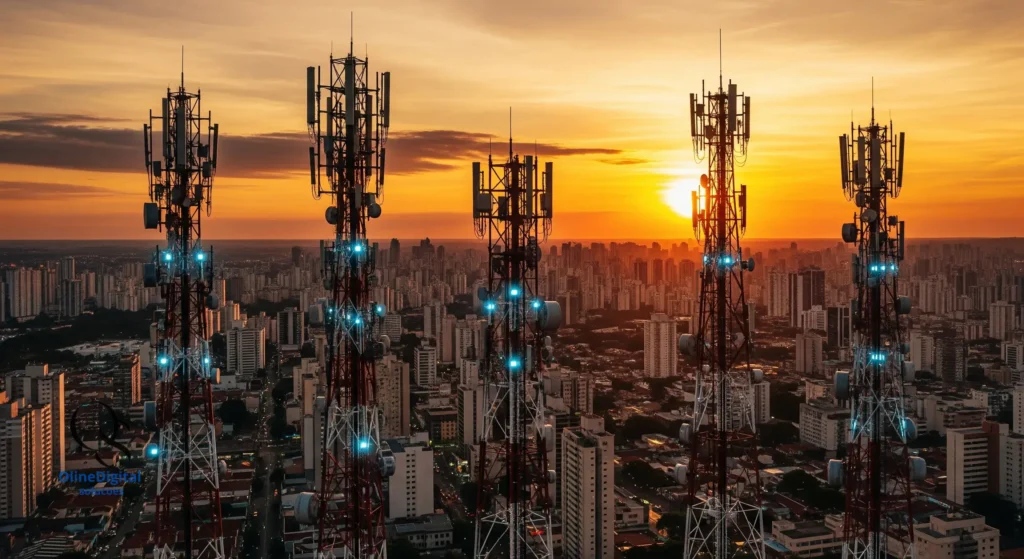 Brasil vai ganhar 3 mil novas torres de celular — e sua conexão pode mudar muito novas torres de celular