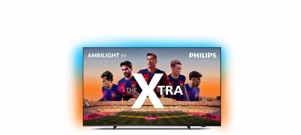 Smart TV Philips 55 polegadas: 4K, Ambilight e 120 Hz Smart TV Philips 55 polegadas: 4K, Ambilight e 120 Hz