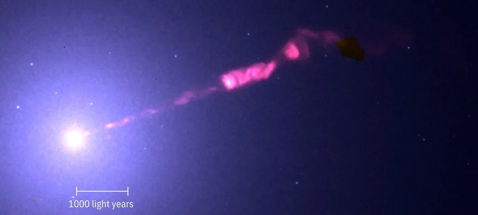 Buraco negro M87 revela contrajato inédito no James Webb Buraco negro M87 revela contrajato inédito no James Webb