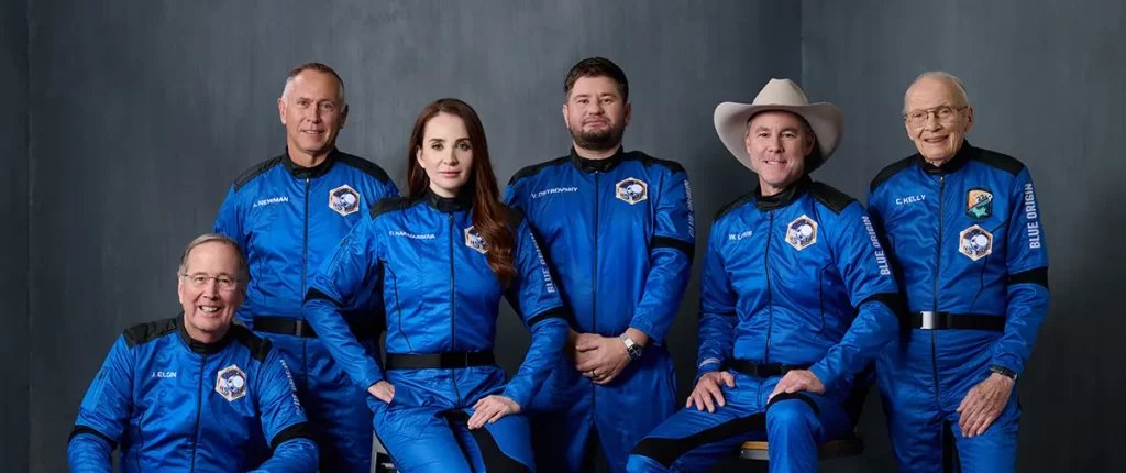 Blue Origin revela turista secreto após voo suborbital Blue Origin revela turista secreto após voo suborbital
