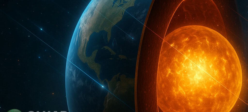 Matéria escura: núcleo da Terra impõe limite inédito Matéria escura: núcleo da Terra impõe limite inédito