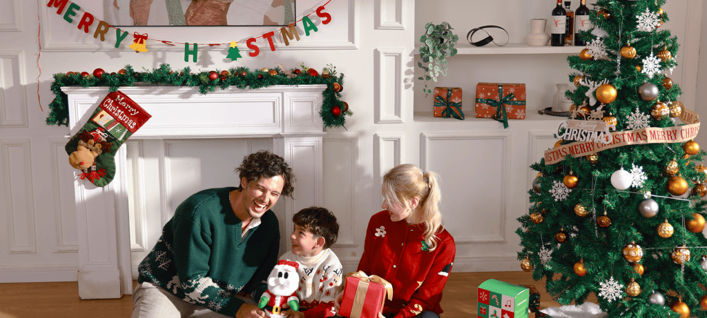 Robô Papai Noel usa IA para contar histórias de ninar Robô Papai Noel usa IA para contar histórias de ninar
