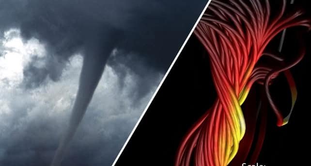 Tornados magnéticos no espaço desafiam previsões da Terra Tornados magnéticos no espaço desafiam previsões da Terra