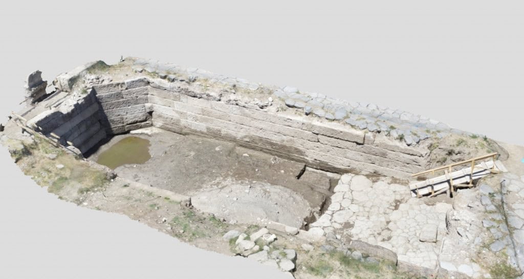 Bacia monumental romana de Gabii revela engenharia antiga Bacia monumental romana de Gabii revela engenharia antiga