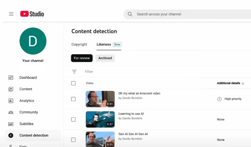YouTube implanta sistema para detectar imitações de voz e aparência geradas por inteligência artificial YouTube implanta sistema para detectar imitações de voz e aparência geradas por inteligência artificial
