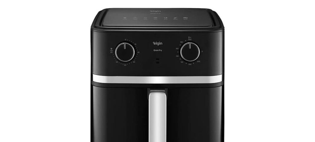 Air Fryer de 8 Litros em Oferta: Elgin Gran Fry une cesto amplo, controle simples e preço acessível Air Fryer de 8 Litros em Oferta: Elgin Gran Fry une cesto amplo, controle simples e preço acessível